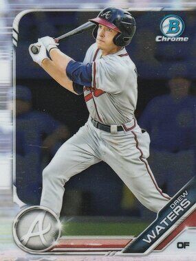 Drew Waters - 2019 Topps Bowman Chrome Baseball Card